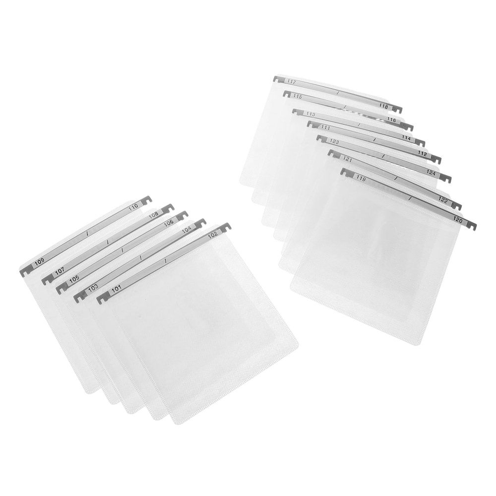 ABOOFAN 12pcs Non-Woven Cd DVD Sleeves Organizer for Scratch and Storage for Disc Collection and Video Game Disks Compact and Disc Case