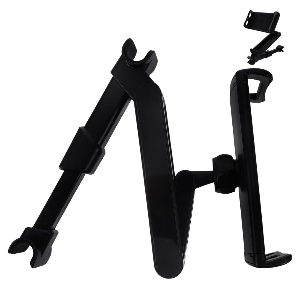 DIYEAH Adjustable Car Seat Phone Holder Headrest Tablet Mount Universal Car Backseat Holder Easy Installation