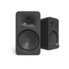 Kanto ORA4MB Pro Audio Bluetooth Desktop Speakers - Matte Black Pair with a SUB8VMB Sealed Powered 8" Subwoofer - Vinyl Black (2024) view 2