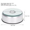 360 Rotating Display Stand 360 Rotating LED Lights 80 Seco Per Lap USB Charging LED Display Base for Cups Crystals 360 Degree Seaml Experience Display Innovative a Stable view 3