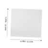 Lurrose 50pcs Vinyl Record Sleeves Self-Adhesive OPP Outer Covers for Scratch-Resistant Storage for Your view 2