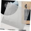 Lurrose 50pcs Vinyl Record Sleeves Self-Adhesive OPP Outer Covers for Scratch-Resistant Storage for Your view 3
