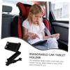 DIYEAH Adjustable Car Seat Headrest Tablet Holder Compatible Phones Tablets Easy Installation Non- Design Materials for Backseat Use view 4