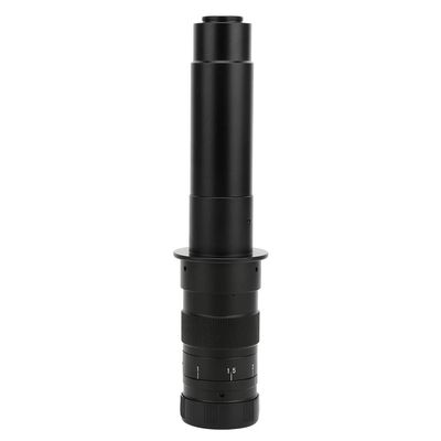 Industrial Microscope Camera Lens Adjustable 300X Zoom C Mount Magnifying Lens