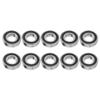10Pcs 6206-2RS High Speed Double Sided Deep Raceway Bearing 30x62x16mm view 4