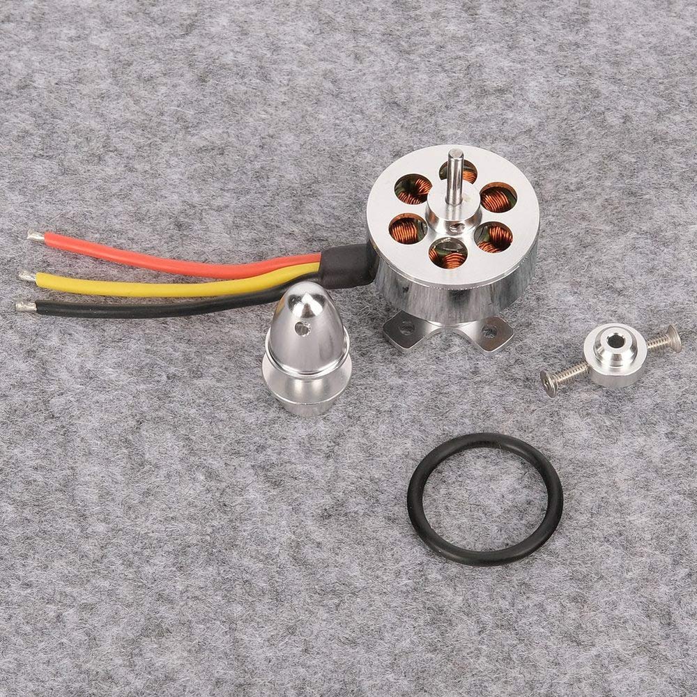 aqxreight 2211 Brushless Motor Accessory Fit for KT Board Foam FixedWing Aircraft Airplane (1700kv)