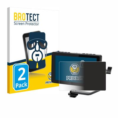 brotect (2 Pack Privacy Screen Protector Compatible with Feelworld F5 Prox 5,5" [Anti-Spy, Protection-Film, Blue Light Filter]