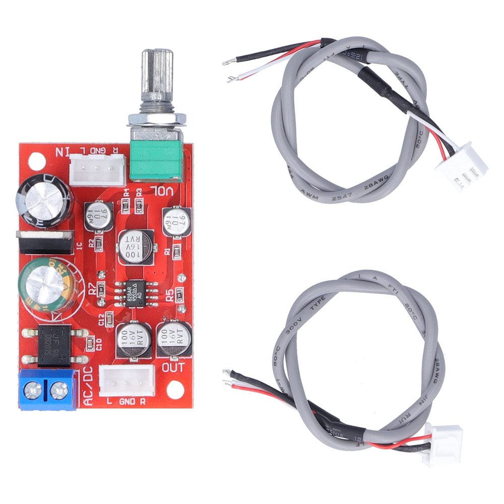 Preamplifier Board Power Amplifier Subwoofer Amp with Volume Potentiometer