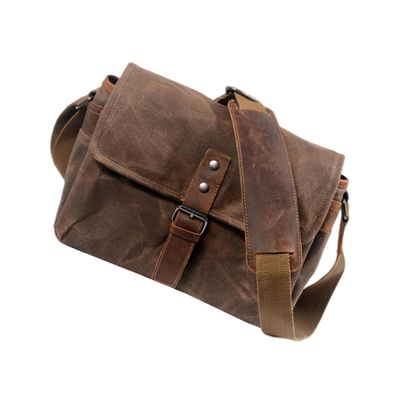 DIYEAH Large Camera Bag for Dslr Waterproof Canvas Professional Bag Tripod Slot Casual Use