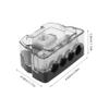 DONFAMDS Car Audio Power Distribution Block High Fidelity Sound Easy Install Compatible Vehicle Types view 2