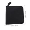 DECORNIJIA 2pcs Oxford Cloth Cd Case Capacity Cd Storage Case Bag Zipper Closure for Discs view 2