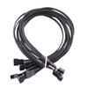 BOXUWFO HONGP PWM Fan Hub Splitter 1 to 5 Splitter 4Pin IDE Power Supply Cable PC CPU Cooling 4 PIN/3PIN Fan Power Cable HUB Adapter(4pin x 3) view 3