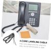 VILLCASE Landline Phone Cord 10pcs Rj11 Interface 4 Core Wire Perfect for Telephones Fax Machines Modems view 3