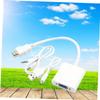 Angoily VGA to USB Power Adapter with Audio 1080P Video Converter for PC Laptop and Tablet for Setup view 2