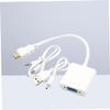 Angoily VGA to USB Power Adapter with Audio 1080P Video Converter for PC Laptop and Tablet for Setup view 4