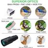 10x40 Monocular Telescope with Smartphone Holder for Adults Kids,HD Compact High Power Waterproof Portable Lightweight Monocular Scope for Bird Watching Hunting Hiking Travel Camping view 3