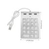 CIYODO USB Numeric Keypad Port Hub Zinc Alloy Numpad for Laptop Desktop Compatible with Windows Silver Finish view 2
