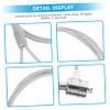 GAROZATION 2sets Laptop Locking Cable Keyed Security Hardware Cable Lock for Devices Keyholes and Easy Use Laptop Security Locks and Tablets view 2