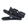 BAIMOQI Rotatable Earphone Wire Clip, Secure Cable Attachment to Clothing Black Headphone Cord Organiser 360 Degree Rotation view 1