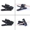 BAIMOQI Rotatable Earphone Wire Clip, Secure Cable Attachment to Clothing Black Headphone Cord Organiser 360 Degree Rotation view 2