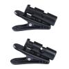 BAIMOQI Rotatable Earphone Wire Clip, Secure Cable Attachment to Clothing Black Headphone Cord Organiser 360 Degree Rotation view 3