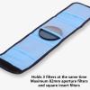 Filters Pouch Camera Filter Pouches Lens Filter Case for Up to 82mm Circular and Square Foldable Canvas Bag for Travel Use view 2