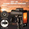 10x42 Monocular Telescope with Smartphone Holder Tripod,HD Waterproof High Power Portable Lightweight Monocular Scope with Clear for Bird Watching Hunting Hiking Travel Camping view 3