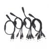 BAIMOQI DC5521 Power Cable Female to Male Connector 5.5x2.1mm Adapter Cord Wire for Security Cameras and Networking Devices view 2