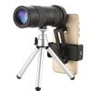 10-30x30 Zoom Monocular Portable Phone Mini Telescope Prism Green Film Outdoor Bird Watching with Mobile Tripod view 2