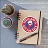 Make America Go Away Hands Off Greenland Not for Sale Freedom Prevails Stand with Denmark Politics Never 51 State Bumper Sticker Decal for Waterbottle Laptop Hardhat (1, 2x2 in) view 2