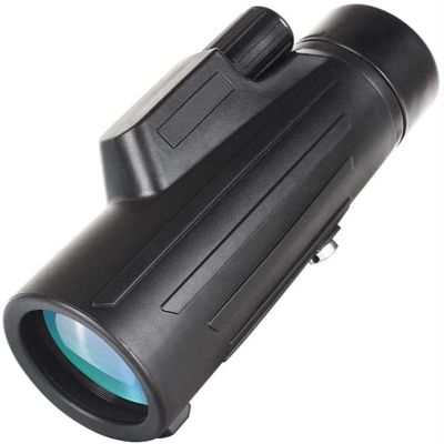 10x42 Monocular Telescope, BAK4 Prism Lens Binocular with Smartphone Adapter Portable Life Waterproof Binoculars with,for Indoor/Outdoor