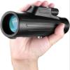 10x42 Monocular Telescope, BAK4 Prism Lens Binocular with Smartphone Adapter Portable Life Waterproof Binoculars with,for Indoor/Outdoor view 4
