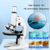 30000X/50000X/70000X HD Biological Microscope with Carrying Case, Professional Monocular Microscope Set for Students Adults Teaching Lab Aquaculture, Coarse & Fine Focusing, Phone Adapter (50000X) view 4