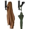 Pack of 2 Wall Mount Headphone Holder Lightweight Wall Hanger Wall Mounted with Screws Save Space Designs Storage Rack view 2