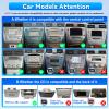 [32EQ & DSP] 4+64G Car Radio for Toyota Camry 2006-2011, 9 inch 1280 * 720 Touch Screen Bluetooth Radio with Wireless Carplay Android Auto Bluetooth5.0 GPS Navigation 5GHz WiFi + Backup Camera view 3