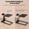 6 Incline Speakers Stand Desktop Speakers Stand Bookshelf Speakers Stand with Vibrations Absorption Pad 22lbs view 4