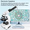 20000X Compound Binocular Microscope, with Microscope Slide Set, Cell Phone Adapter, Dual LED Illumination Powerful School Home Education biomicroscope view 3