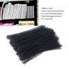 100 Pack Plastic Spiral Binding Coils, Plastic Spiral Coil Binding, 75 Sheet Capacity, 4:1 Pitch, Black, 48Loops, for Letter Size, for Students, Coworkers, Office and Educational (Black) view 2