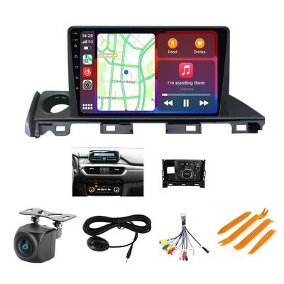 Radio Stereo for Mazda 6 2016 2017 2018 No-Original Touch Screen, Biorunn Android 9 Inch Octa Core GPS Navigation Built-in Car-Play Android Auto IPS FM AM RDS SWC DSP, 4GB RAM 32GB ROM