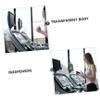 TEHAUX Acrylic Reading Rack for Treadmill Tablet and Ebooks Holder view 2