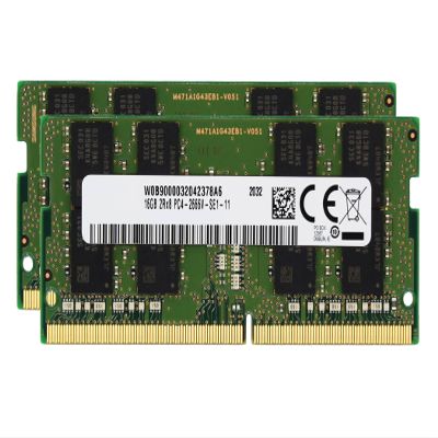 Factory Original 32GB (2x16GB) Compatible for HP ZBook 14u G6, 15 G5, 15 G6 Laptop DDR4 2666MHz PC4-21300 SODIMM 2Rx8 CL19 1.2v Notebook Memory Module Upgrade RAM Adamanta
