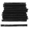 50 Pack Plastic Spiral Binding Coils, 170 Sheet Capacity, 4:1 Pitch, Black, 48Loops, for Letter Size, Coworkers, Office and Educational Tasks (Black) view 1
