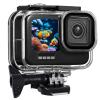 BO&DQQ 196FT/60M Waterproof Case Compatible with Go Pro Hero 13/12/11/10/9 Black,Protective Underwater Snorkeling Diving Housing with Cameras Handle Mount Accessories Kit view 3