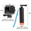 BO&DQQ 196FT/60M Waterproof Case Compatible with Go Pro Hero 13/12/11/10/9 Black,Protective Underwater Snorkeling Diving Housing with Cameras Handle Mount Accessories Kit view 4