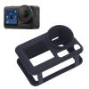 Silicone Case for Action Camera 5 Pro, Sports Camera Silicone Cover with Lens Cover Lanyard for Action Camera 5 Pro (Black) view 1