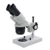 10X-20X-30X-40X Binocular Stereo Microscope Illuminated Industrial Microscope w/Eyepiece for Watch Repair PCB Inspection (OneColor 10X 30X and 40X) view 1