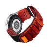20mm Nylon Strap for Samsung Galaxy Watch 7 6 5 4 40/44mm 5Pro 6Classic for Huawei Watch GT5 4Pro 22mm Band(Red,20MM_L-210MM) view 1
