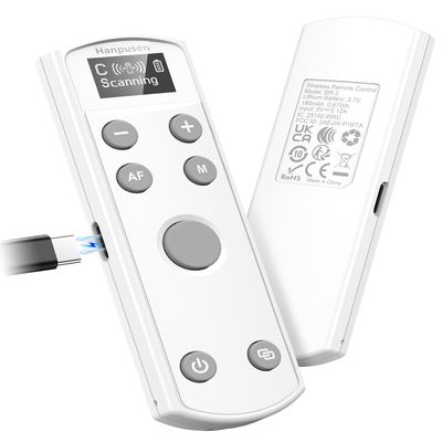 Hanpusen Rechargeable Camera Remote Control for Canon - Wireless Shutter Release with OLED Screen Compatible with R8, R6 II, R100, R50, R10, M50, SL3, R3, R5, R6, EOR RP, EOS R;Replaces Canon BR-E1