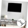 Angoily Heavy Duty Metal Speaker Mounting Bracket Easy Install Tv Stand Speaker Bracket view 4