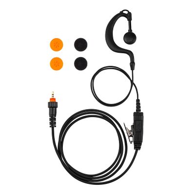 AIRSN Radio Earpiece Compatible with M0torola CLP1010 CLP1040 CLP1060 Walkie Talkie with G Shape Headset (1 Pack)